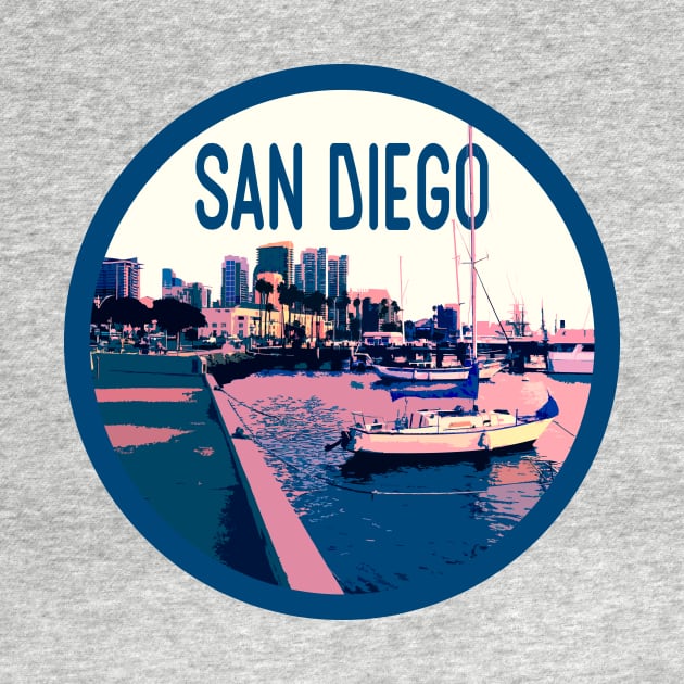 San Diego Decal by zsonn